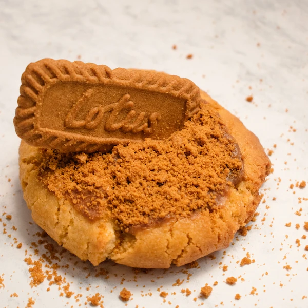 galleta lotus biscoff new york style cdmx, galleta estilo new york
